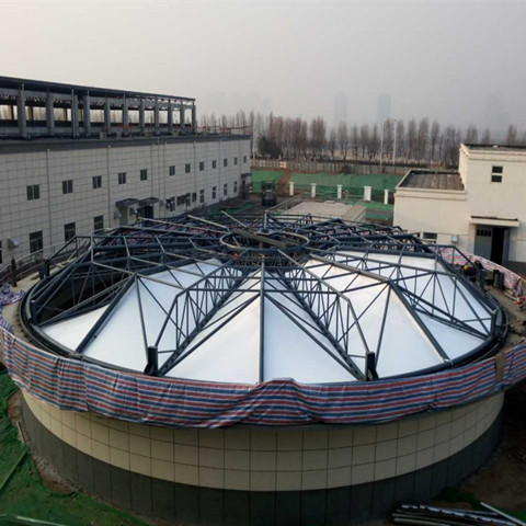 WS001 Membrane structure of sewage pool facilities